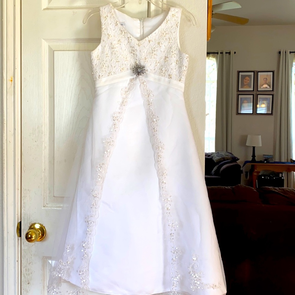 Girls 1st communion dress
